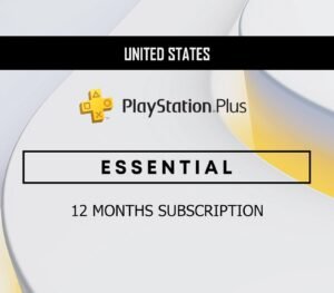 PlayStation Plus Essential 12 Months Subscription US