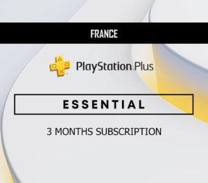 PlayStation Plus Essential 3 Months Subscription FR